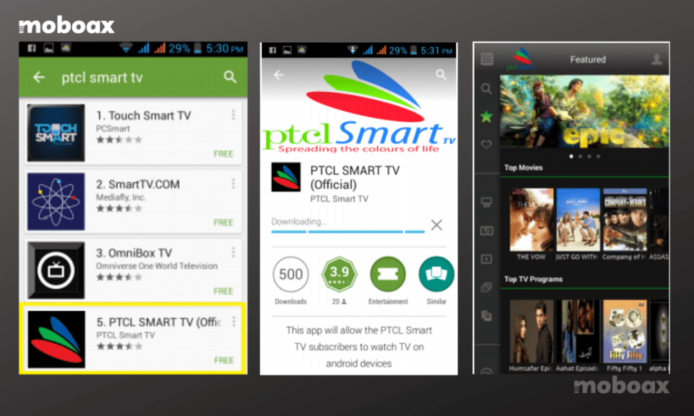 Ptcl smart tv android box setup